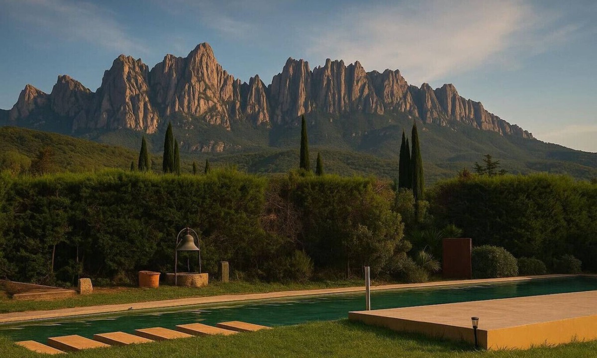 Castellbell I El Vilar Cottage | LuxRural Montserrat | Swimming Pool with Unique Views
