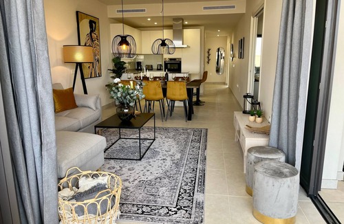 La Cala de Mijas Apartment | Apartment Lotus 486 with Shared Pool, Terrace & Wi-Fi