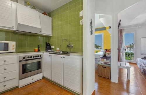Cala Blanca Apartment | Apartment with a spectacular sunset. Modern with satellite TV and beach 5 min away
