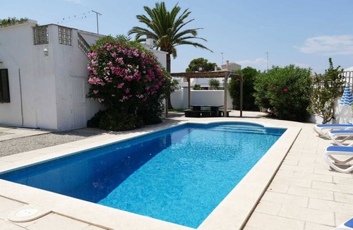 Cala Blanca Villa | Villa 1 min walk from the beach,Large pool,Aircon throughout,Good WiFi
