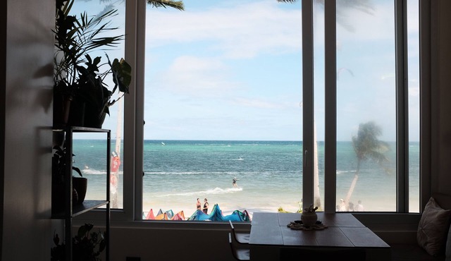 Absolute Beachfront Apartment with Kitchen in Boracay