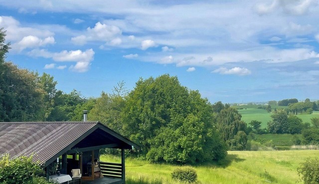 Architect-designed wooden house with scenic view in Grevinge