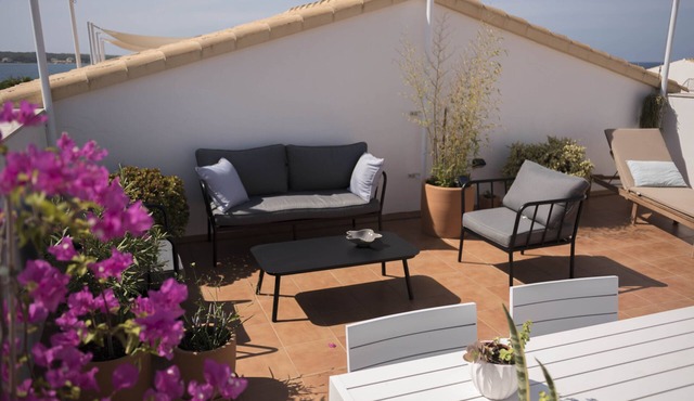 'Edificio Can Sord Apartment Nº 2' with Sea View, Terrace & Wi-Fi