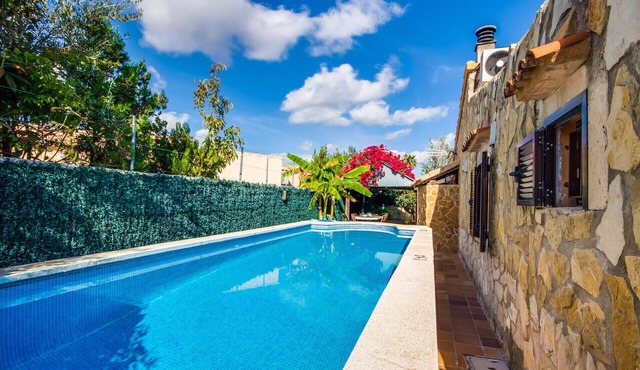 House Alcudia private pool Casa Paqui near sea