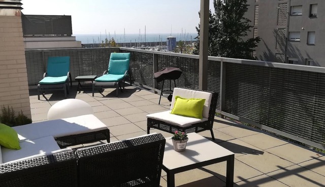 house "Terrassa de Mar" directly at the beach
