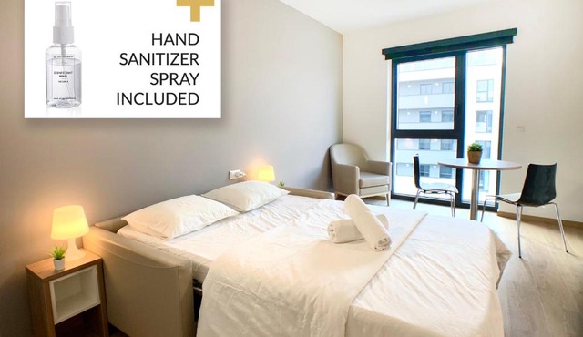Modern Spacious Studio - 5 Min Walk Rockhal/DT in Sanem