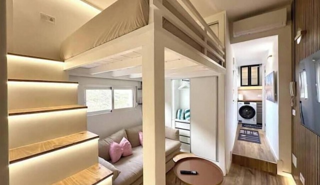 Small apartment right on the beach in Alicante