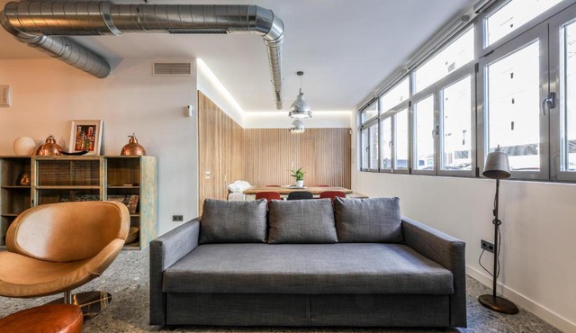 The Executive Industrial Loft - Madrid Rio - High End Kitchen Alquiler Temporal