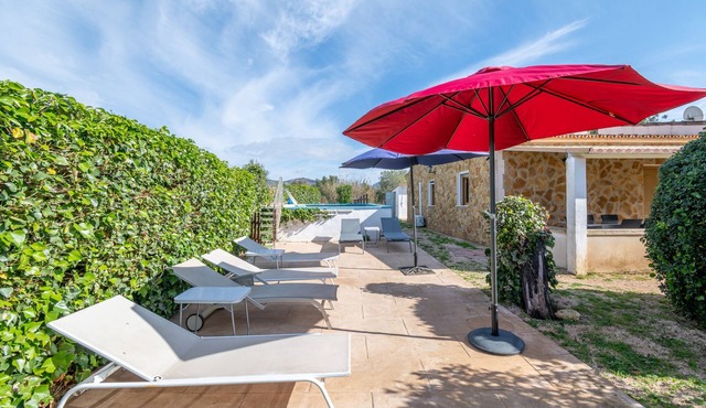 Villa 'Es Marroig & Spa' with Mountain Views, Wi-Fi & Air Conditioning