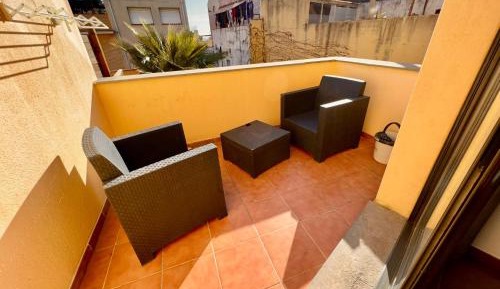 One-Bedroom Apartment with Terrace