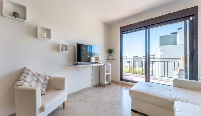 Modernly designed holiday flat in Mijas Costa