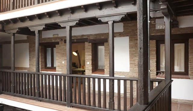 Family apartment in the center of town with parking included