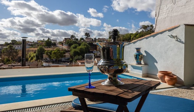 Rural Apartment La Buganvilla with Pool near Chinchón and Aranjuez