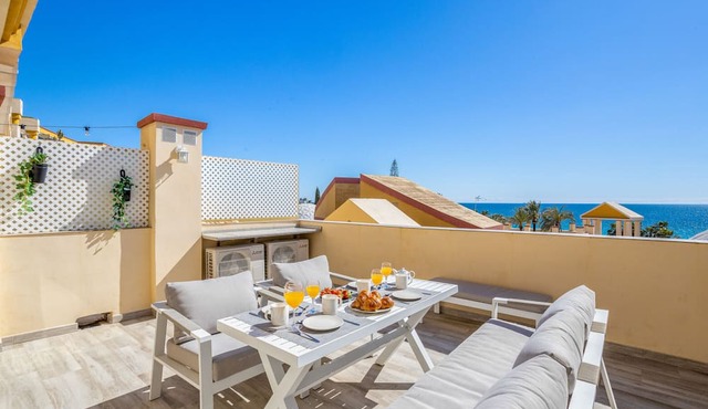 Romana Playa studio - beachfront complex Elviria